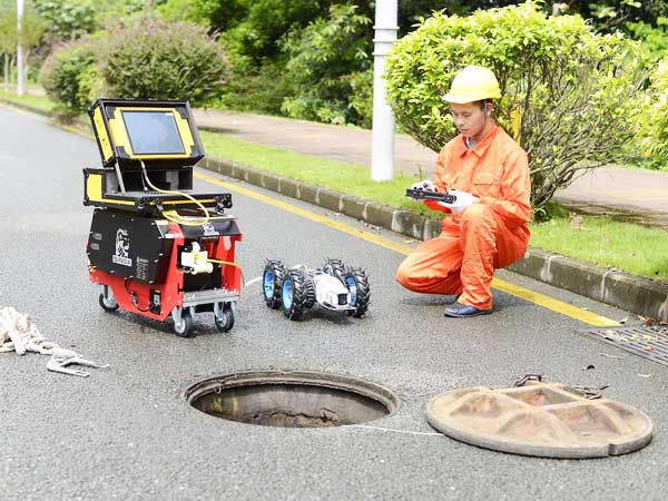 康县管道机器人检测